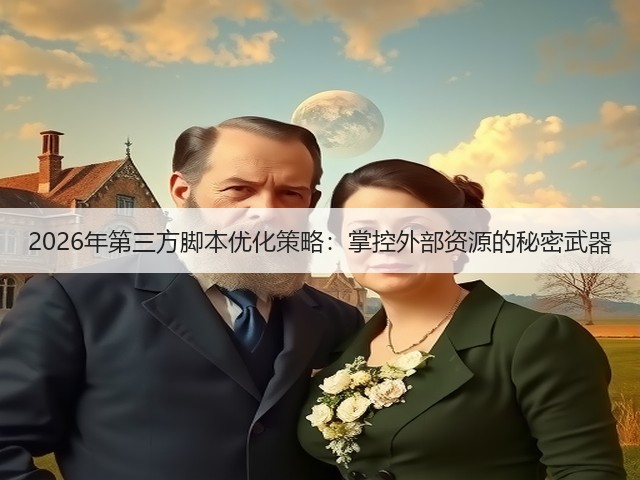 2026年第三方脚本优化策略:掌控外部资源的秘密武器(图3) 2026年第三方脚本优化策略:掌控外部资源的秘密武器(图3)