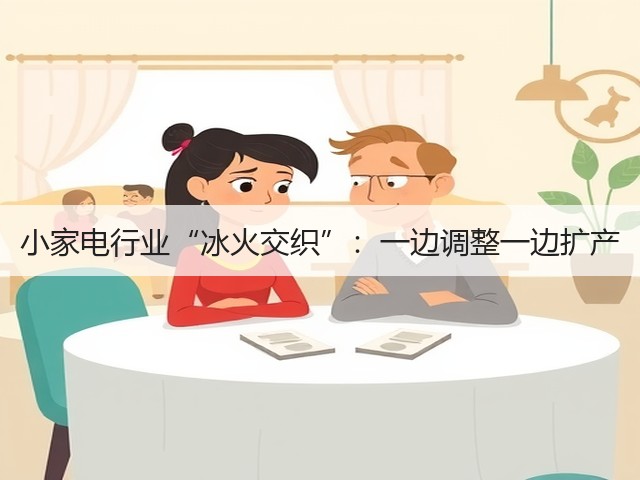 小家电行业“冰火交织”:一边调整一边扩产(图2) 小家电行业“冰火交织”:一边调整一边扩产(图2)