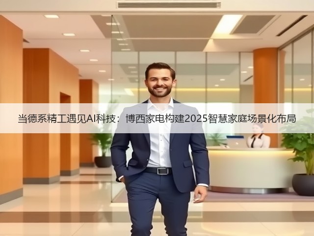 当德系精工遇见AI科技:博西家电构建2025智慧家庭场景化布局(图2) 当德系精工遇见AI科技:博西家电构建2025智慧家庭场景化布局(图2)