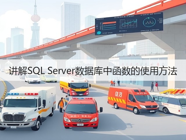 讲解SQL Server数据库中函数的使用方法(图1) 讲解SQL Server数据库中函数的使用方法(图1)