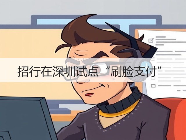 招行在深圳试点“刷脸支付”(图1) 招行在深圳试点“刷脸支付”(图1)