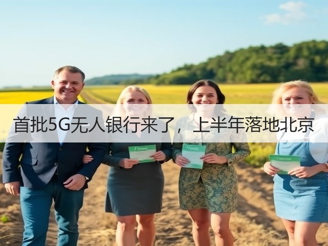 首批5G无人银行来了,上半年落地北京(图1) 首批5G无人银行来了,上半年落地北京(图1)