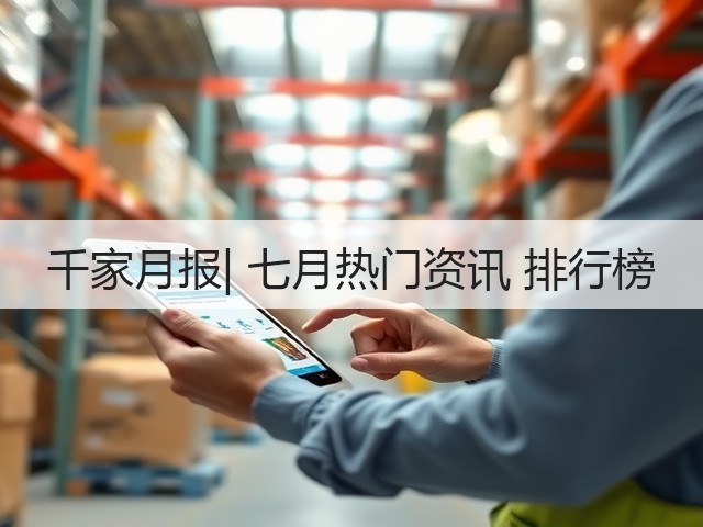 千家月报| 七月热门资讯 排行榜(图3) 千家月报| 七月热门资讯 排行榜(图3)
