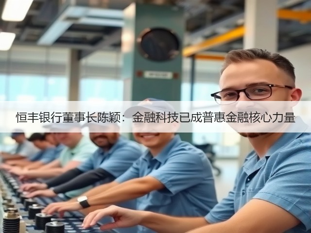 恒丰银行董事长陈颖:金融科技已成普惠金融核心力量(图1) 恒丰银行董事长陈颖:金融科技已成普惠金融核心力量(图1)