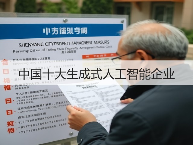 中国十大生成式人工智能企业(图1) 中国十大生成式人工智能企业(图1)