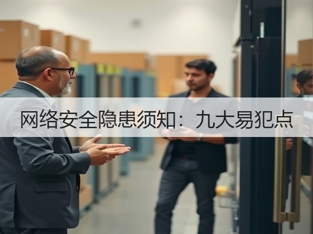 网络安全隐患须知:九大易犯点(图1) 网络安全隐患须知:九大易犯点(图1)