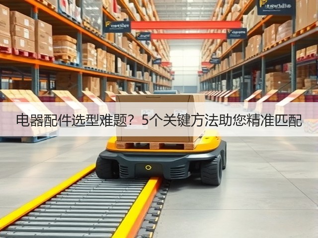 电器配件选型难题？5个关键方法助您精准匹配(图1)