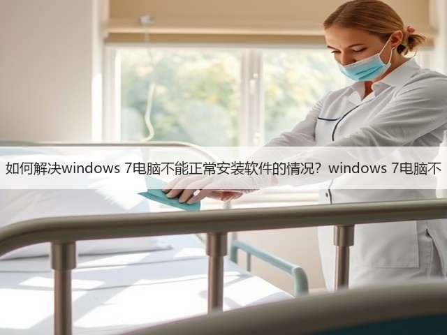 如何解决windows 7电脑不能正常安装软件的情况？windows 7电脑不(图1)