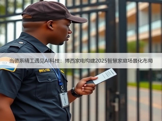 当德系精工遇见AI科技:博西家电构建2025智慧家庭场景化布局(图3) 当德系精工遇见AI科技:博西家电构建2025智慧家庭场景化布局(图3)