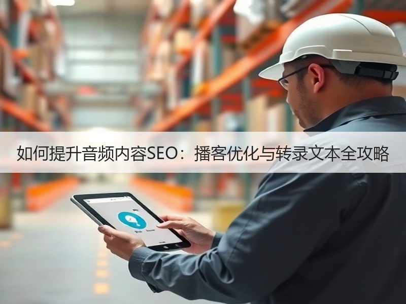 如何提升音频内容SEO：播客优化与转录文本全攻略 - 诺云路远科技资讯网