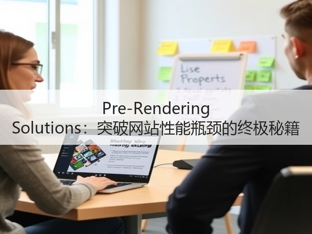 Pre-Rendering Solutions:突破网站性能瓶颈的终极秘籍(图1) Pre-Rendering Solutions:突破网站性能瓶颈的终极秘籍(图1)