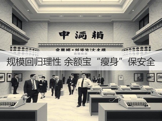 规模回归理性 余额宝“瘦身”保安全(图1)