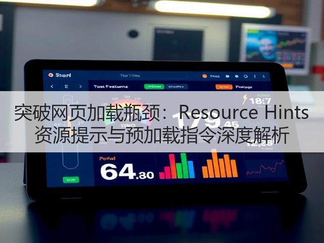 突破网页加载瓶颈:Resource Hints 资源提示与预加载指令深度解析(图1) 突破网页加载瓶颈:Resource Hints 资源提示与预加载指令深度解析(图1)