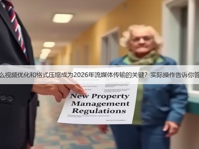 为什么视频优化和格式压缩成为2026年流媒体传输的关键?实际操作告诉你答案!(图3) 为什么视频优化和格式压缩成为2026年流媒体传输的关键?实际操作告诉你答案!(图3)