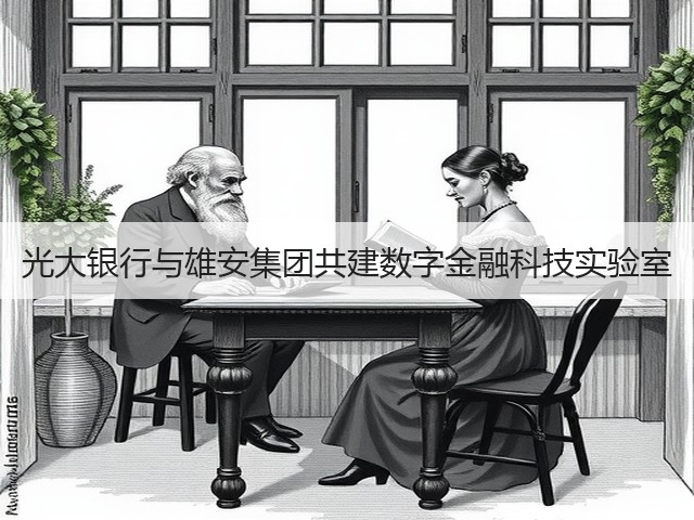 光大银行与雄安集团共建数字金融科技实验室(图3) 光大银行与雄安集团共建数字金融科技实验室(图3)