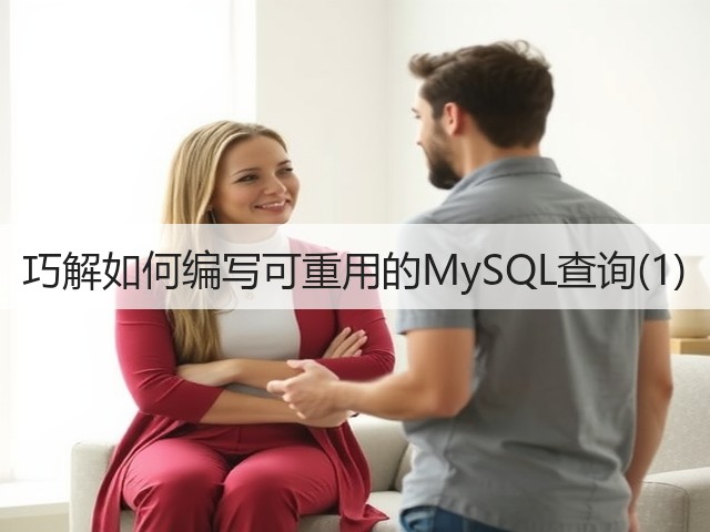 巧解如何编写可重用的MySQL查询(1)(图3) 巧解如何编写可重用的MySQL查询(1)(图3)