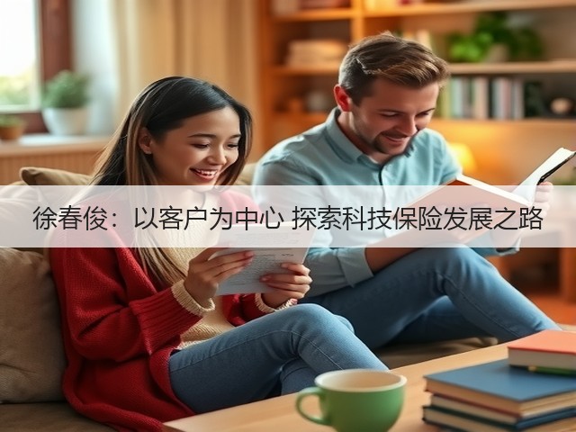 徐春俊:以客户为中心 探索科技保险发展之路(图3) 徐春俊:以客户为中心 探索科技保险发展之路(图3)