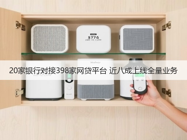 20家银行对接398家网贷平台 近八成上线全量业务(图3)