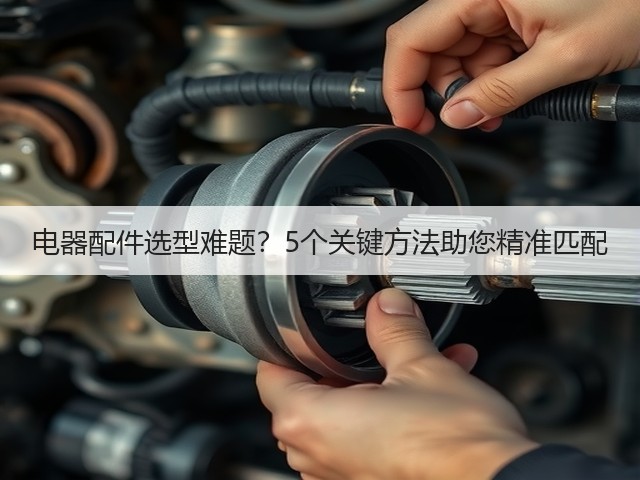 电器配件选型难题？5个关键方法助您精准匹配(图2)