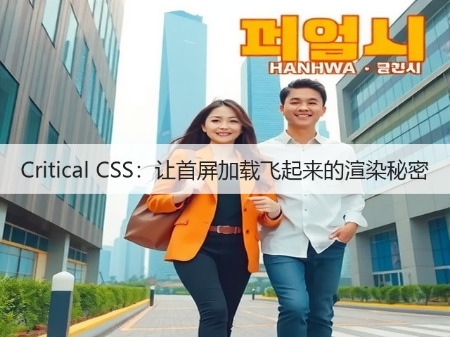 Critical CSS:让首屏加载飞起来的渲染秘密(图2) Critical CSS:让首屏加载飞起来的渲染秘密(图2)