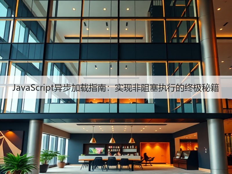 JavaScript异步加载指南：实现非阻塞执行的终极秘籍 - 诺云路远科技资讯网