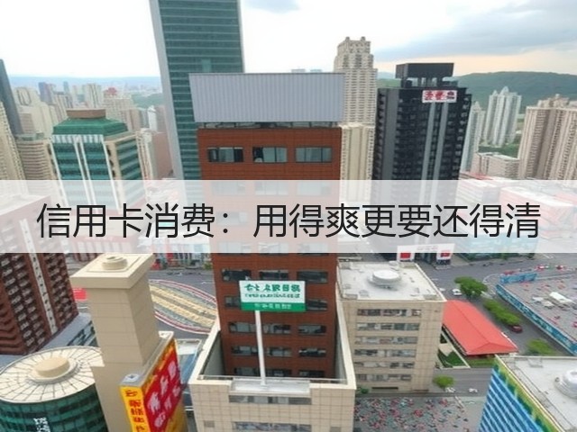 信用卡消费:用得爽更要还得清(图1) 信用卡消费:用得爽更要还得清(图1)