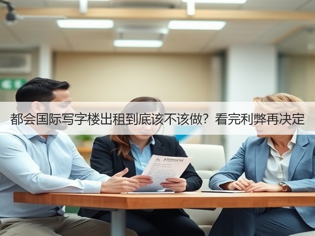 都会国际写字楼出租到底该不该做?看完利弊再决定(图3) 都会国际写字楼出租到底该不该做?看完利弊再决定(图3)