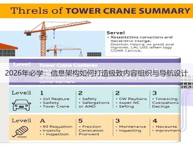 2026年必学:信息架构如何打造极致内容组织与导航设计(图3) 2026年必学:信息架构如何打造极致内容组织与导航设计(图3)