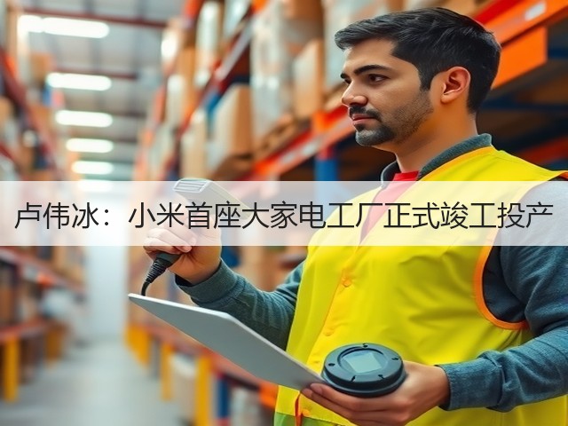 卢伟冰:小米首座大家电工厂正式竣工投产(图3) 卢伟冰:小米首座大家电工厂正式竣工投产(图3)