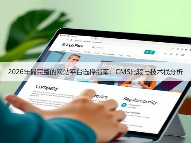 2026年最完整的网站平台选择指南:CMS比较与技术栈分析(图1) 2026年最完整的网站平台选择指南:CMS比较与技术栈分析(图1)
