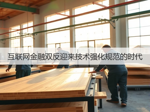 互联网金融双反迎来技术强化规范的时代(图1)