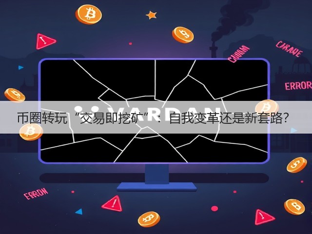 币圈转玩“交易即挖矿”:自我变革还是新套路?(图1) 币圈转玩“交易即挖矿”:自我变革还是新套路?(图1)