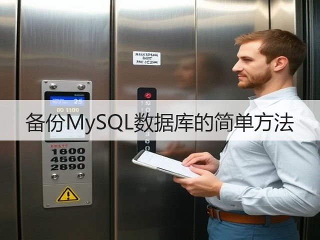 备份MySQL数据库的简单方法(图1) 备份MySQL数据库的简单方法(图1)
