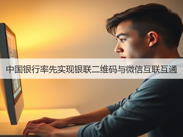 中国银行率先实现银联二维码与微信互联互通(图1) 中国银行率先实现银联二维码与微信互联互通(图1)