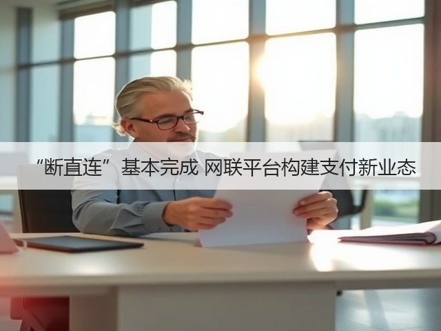 “断直连”基本完成 网联平台构建支付新业态(图2) “断直连”基本完成 网联平台构建支付新业态(图2)