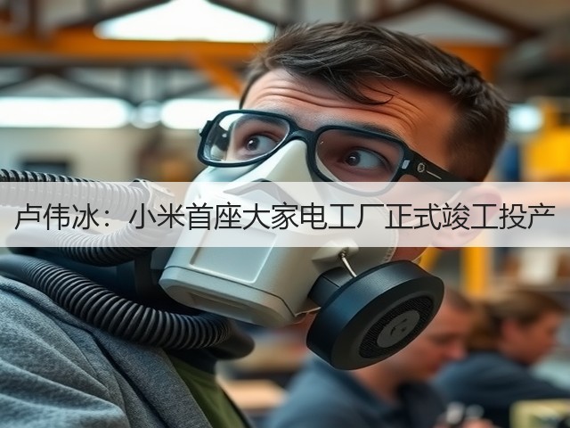 卢伟冰:小米首座大家电工厂正式竣工投产(图3) 卢伟冰:小米首座大家电工厂正式竣工投产(图3)