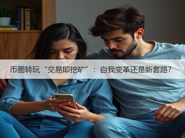 币圈转玩“交易即挖矿”:自我变革还是新套路?(图1) 币圈转玩“交易即挖矿”:自我变革还是新套路?(图1)