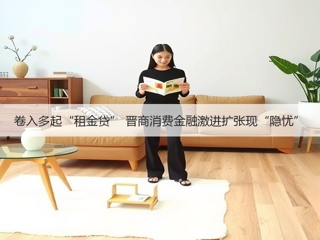 卷入多起“租金贷” 晋商消费金融激进扩张现“隐忧”(图3)