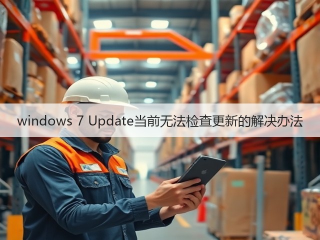 windows 7 Update当前无法检查更新的解决办法(图2) windows 7 Update当前无法检查更新的解决办法(图2)