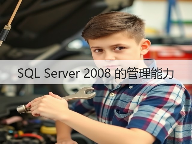 SQL Server 2008 的管理能力(图3) SQL Server 2008 的管理能力(图3)