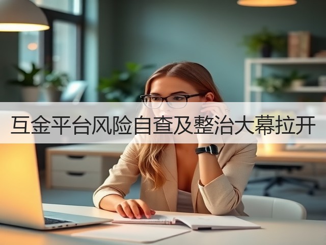互金平台风险自查及整治大幕拉开(图1) 互金平台风险自查及整治大幕拉开(图1)