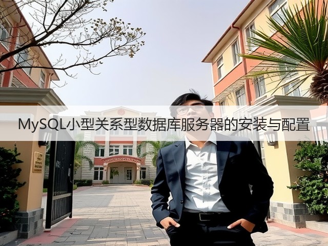 MySQL小型关系型数据库服务器的安装与配置(图1) MySQL小型关系型数据库服务器的安装与配置(图1)