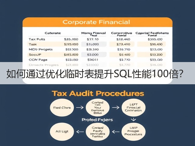 如何通过优化临时表提升SQL性能100倍?(图3) 如何通过优化临时表提升SQL性能100倍?(图3)
