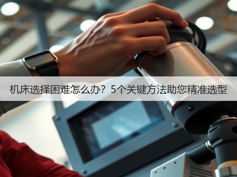 机床选择困难怎么办？5个关键方法助您精准选型 - 诺云路远科技资讯网