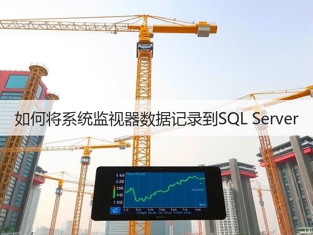 如何将系统监视器数据记录到SQL Server(图3) 如何将系统监视器数据记录到SQL Server(图3)