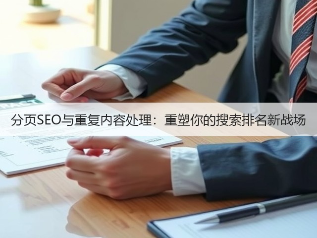 分页SEO与重复内容处理:重塑你的搜索排名新战场(图2) 分页SEO与重复内容处理:重塑你的搜索排名新战场(图2)