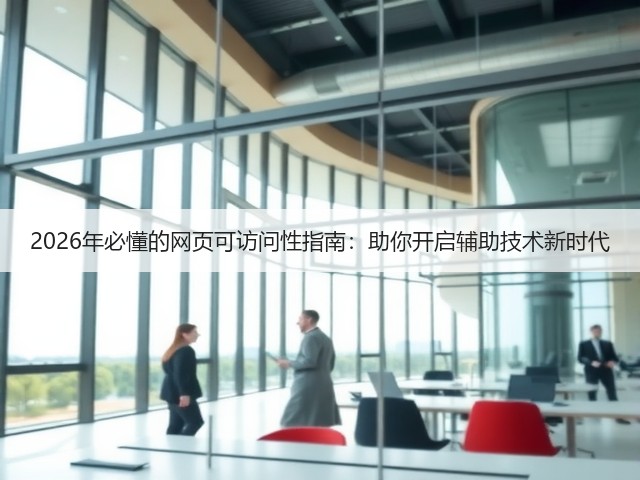 2026年必懂的网页可访问性指南:助你开启辅助技术新时代(图1) 2026年必懂的网页可访问性指南:助你开启辅助技术新时代(图1)