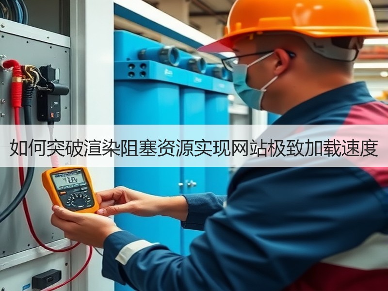 如何突破渲染阻塞资源实现网站极致加载速度 - 诺云路远科技资讯网