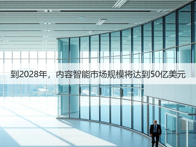 到2028年,内容智能市场规模将达到50亿美元(图1) 到2028年,内容智能市场规模将达到50亿美元(图1)