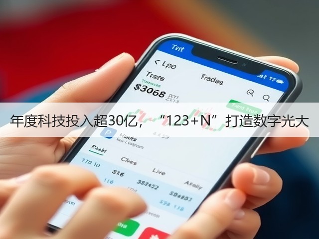 年度科技投入超30亿,“123+N”打造数字光大(图1) 年度科技投入超30亿,“123+N”打造数字光大(图1)
